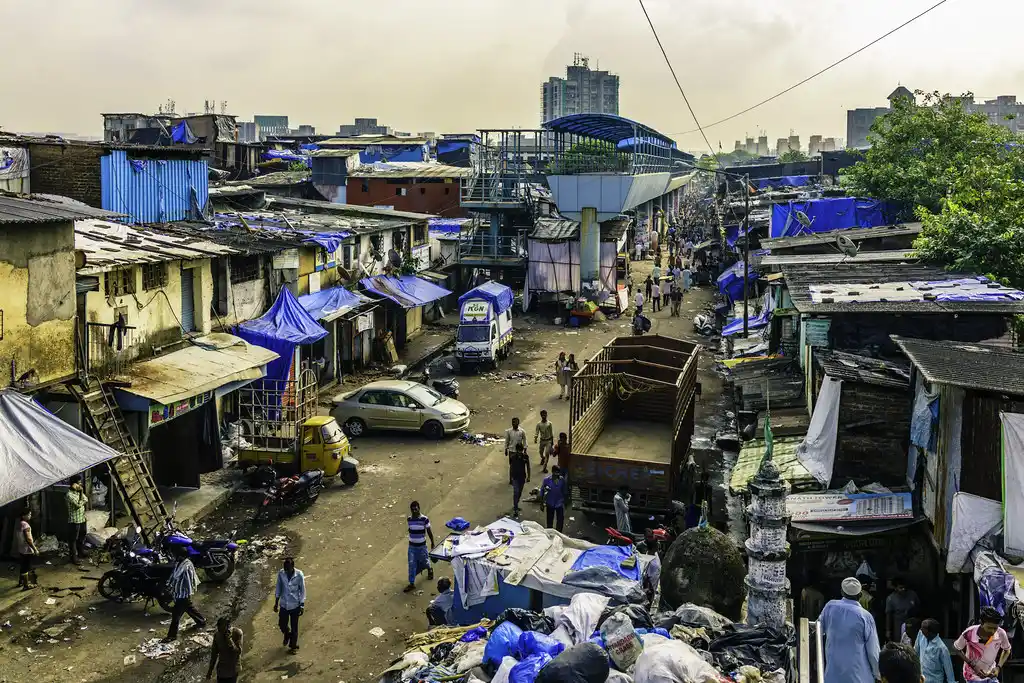 Dharavi street view